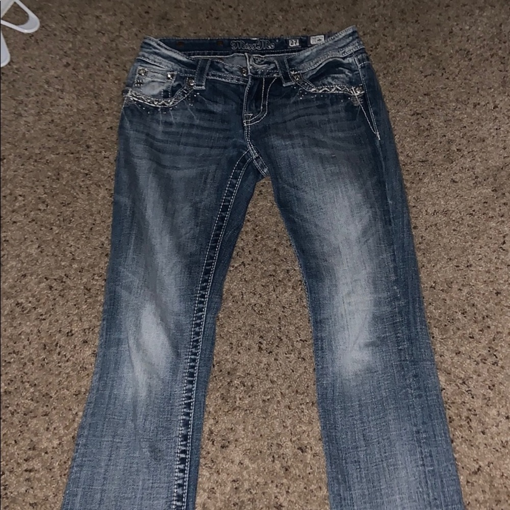 Med Wash Miss Me Jeans